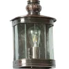 Flache bayerische Barock-Wandlampe Füssen