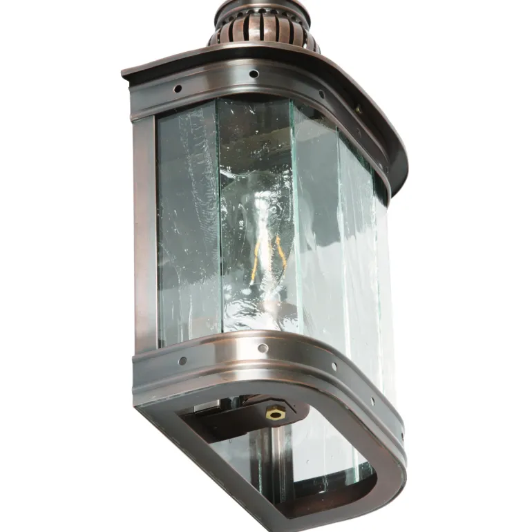 Flache bayerische Barock-Wandlampe Füssen