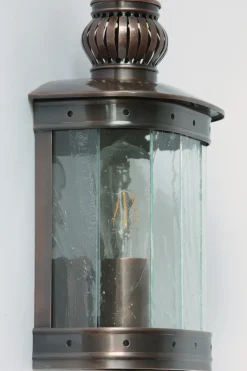 Flache bayerische Barock-Wandlampe Füssen