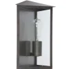 Flache bayerische Messing-Wandleuchte Donauwörth