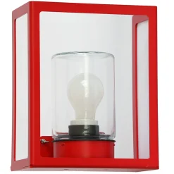 Flache Design-Außenlampe Hugy mit IP 65