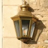 Flache französische Wandleuchte Louis XIII