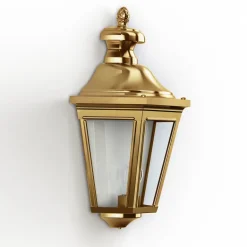Flache französische Wandleuchte Louis XIII