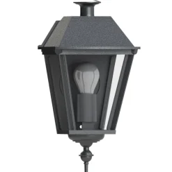 Flache Halblaterne mit schlichtem Dach 50S TL