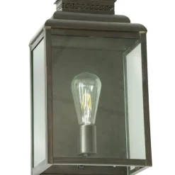 Flache Wandleuchte aus Messing oder Zink Kensington GM