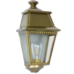 Flache Wandleuchte aus Messing oder Aluminium Avenue 2