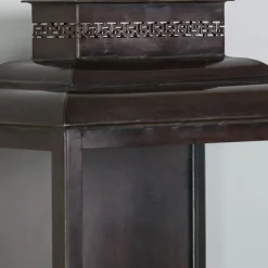 Flache Wandleuchte aus Messing oder Zink Kensington GM