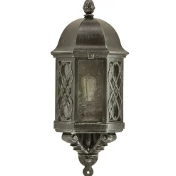 Flache Wandleuchte aus Schmiedeeisen WL 3446.3474