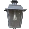 Flache Wandleuchte aus Schmiedeeisen WL 3612