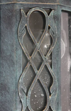 Flache Wandleuchte aus Schmiedeeisen WL 3446.3474