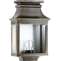 Flache Wandleuchte fĂŒr auĂen Louis Philippe 1