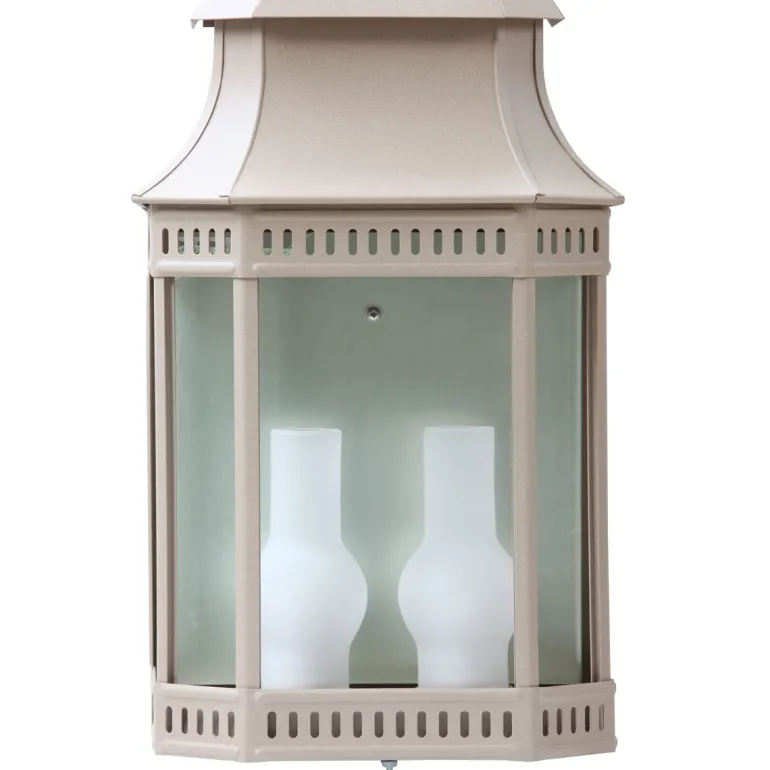 Flache Wandleuchte Louis Philippe 2: Halblaterne