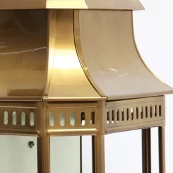 Flache Wandleuchte Louis Philippe 2: Halblaterne