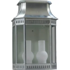 Flache Wandleuchte Louis Philippe 2: Halblaterne
