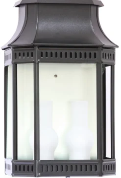 Flache Wandleuchte Louis Philippe 2: Halblaterne