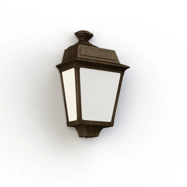 Flache Wandleuchte Place des Vosges 1 T