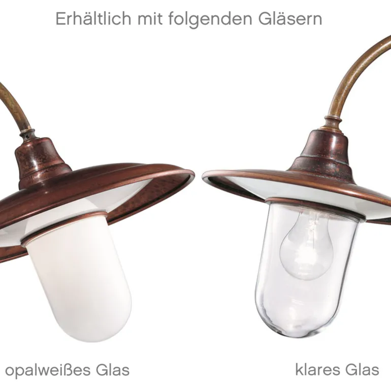 Für Dachschrägen: Gelenkleuchte Barchessa 220.13 OR
