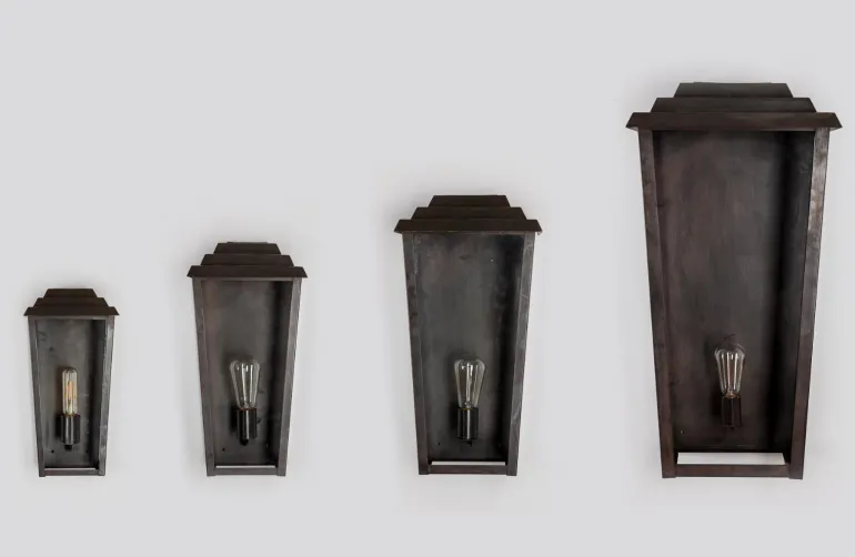 Französische Art déco Wandleuchte Izapan MM