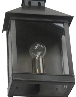 Französische Außen-Wandleuchte Luxembourg 2135 aus Messing