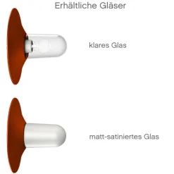Französische Decken- oder Wandleuchte Cooper, IP 65