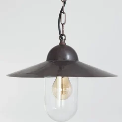 Französische Pendelleuchte Cheverny mit Glas