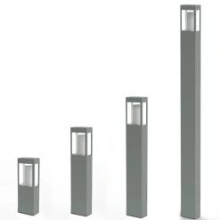 Französische Sockel- und Standleuchte Tetra