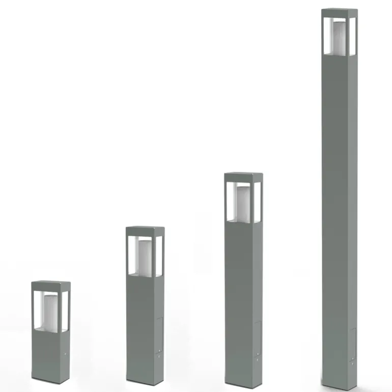 Französische Sockel- und Standleuchte Tetra