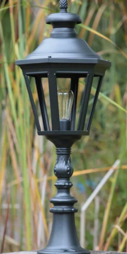 Gartenlaterne aus Aluminium Louis XIII
