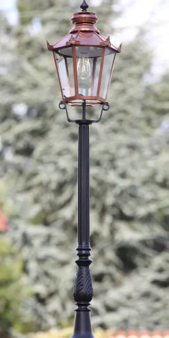 Gartenleuchte im Schinkelstil A 58 mit Mast PDCP