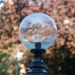Gartenleuchte mit Echtglas-Kugel CYPR TL 250