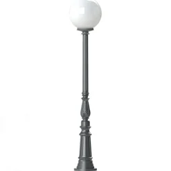 Gartenleuchte mit Ziermast Rodos CP 02