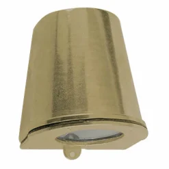 Geschlossener Wandstrahler aus Messing