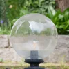 Glaskugel-Leuchte Terra lumi LD 250 mit rundem Sockel