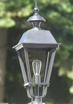 Gründerzeit-Gartenlampe aus Aluguss SO 50