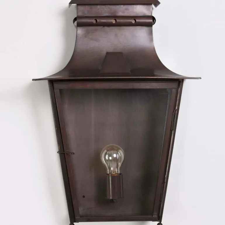 Große Biedermeier-Halblaterne Megève TGM