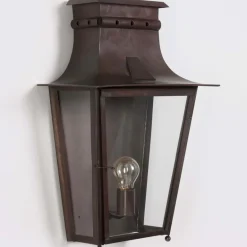 Große Biedermeier-Halblaterne Megève TGM