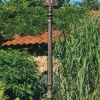 Große historische zweiflammige Standleuchte AL 6719
