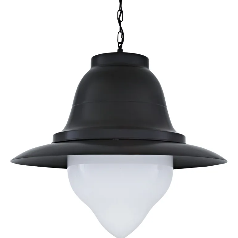 Große Irische Pendelleuchte mit Glaszylinder Galway Ø 74 cm