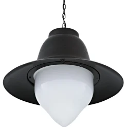 Große Irische Pendelleuchte mit Glaszylinder Galway Ø 74 cm