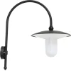 Große italienische Wandlampe für Außen mit Bogenarm
