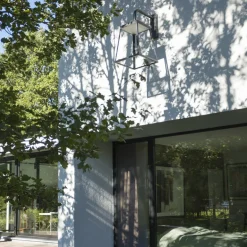Große offene Wandlaterne Lampiok 4, IP65