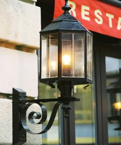 Große Wandlaterne "Hotel Steigenberger"