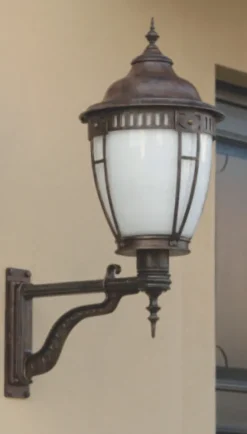 Große Wandleuchte aus Schmiedeeisen WL 3617