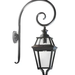 Große Wandleuchte Place des Vosges 3 mit Bischofstab
