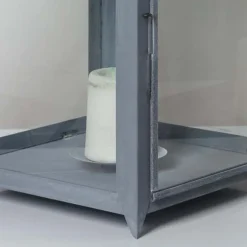 Großes französisches Windlicht: Kerzenleuchte La Turbie (Höhe 90 cm)