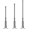 Gussmast mit Akanthusblattkelch S2KL 260 / 295 / 353 cm
