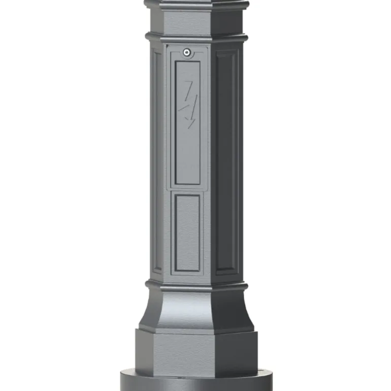 Gussmast mit glattem Baluster S2 RZ 196 / 236 / 271 / 329 cm
