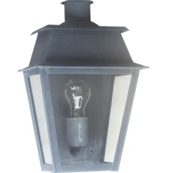 Halblaterne aus Zink oder Messing Bordeaux MM