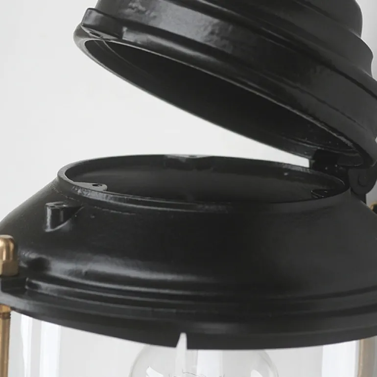Hamburger Laterne 30 mit Wandarm LB