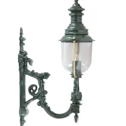 Hamburger Laterne mit Jugendstil-Wandarm PR M-L